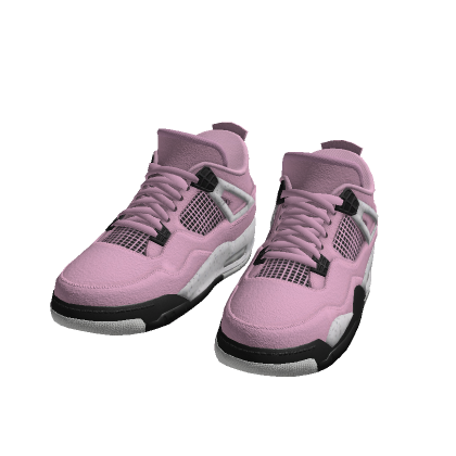 Jey 4s cute pink shoes