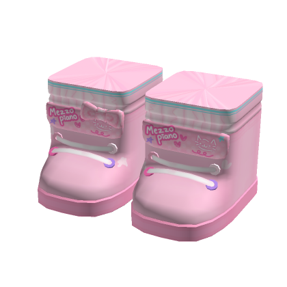Adorable Kawaii Light Pink Mezzo Piano Shoes