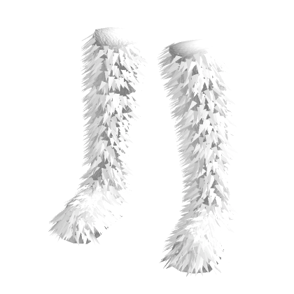 ✅Long White Fur Boots✅