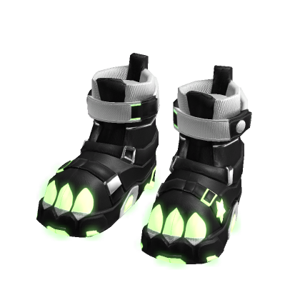 Cyber Dino Shoes - Green