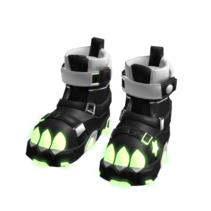Cyber Dino Shoes - Green