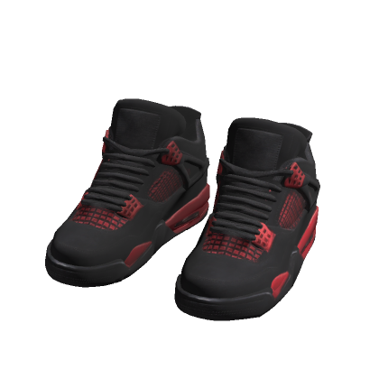 Retro Jey 4s Black-Red v2