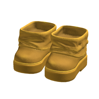 Yellow Cozy Fur Boots 3.0