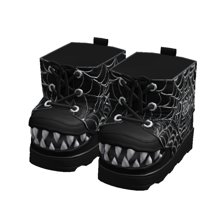 Beetle Mouth Shoes Black