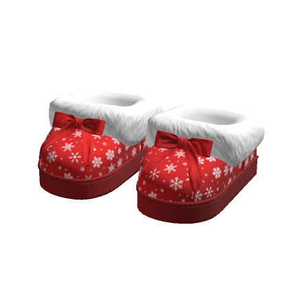3.0 Platform Slippers Christmas Shoes Fluffy Boots thumbnail