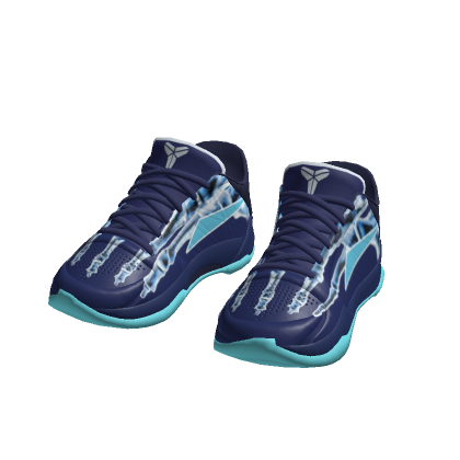 Blue Kobe 5 Designer Sneakers Shoes thumbnail