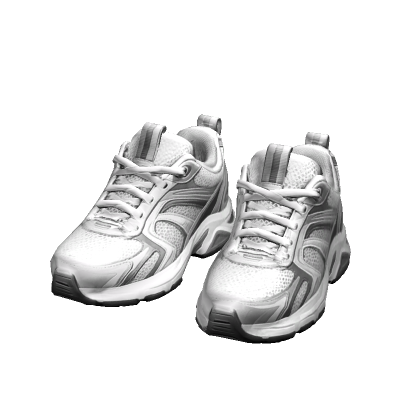 White Runner Shoes v2