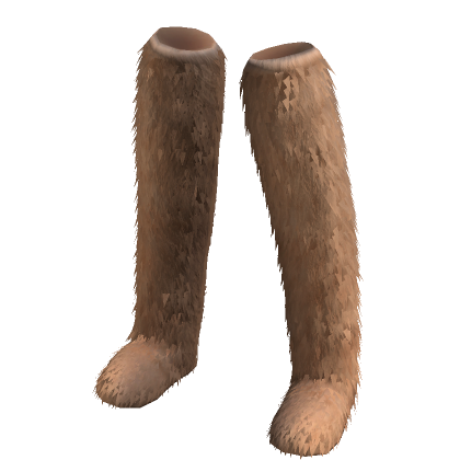 KPOP Fur Boots Brown Fuzzy Furry Winter Wool Shoes thumbnail