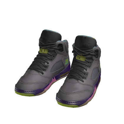 Gray Popular Basketball Sneakers