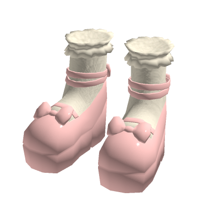 Cherry Blossom Lace Shoes thumbnail