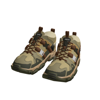 Techwear Chunky Sneakers Brown thumbnail