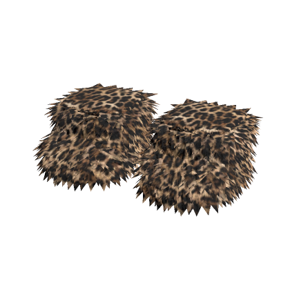 Gyaru Leopard Fur Boots thumbnail