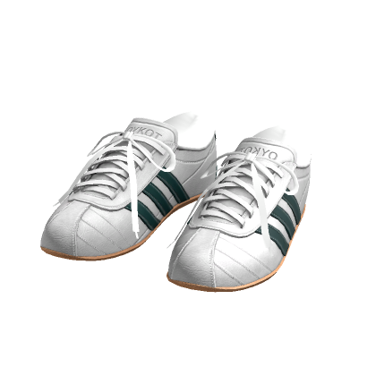 Tokyo Sneakers (Forest White)