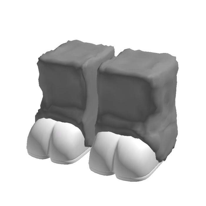 Gray Goat Sheep Hoof Shoes