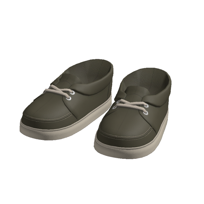 Green Low Top Skater Shoes