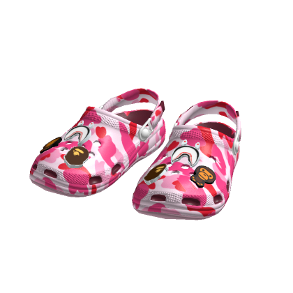 Designer Pink Clogs