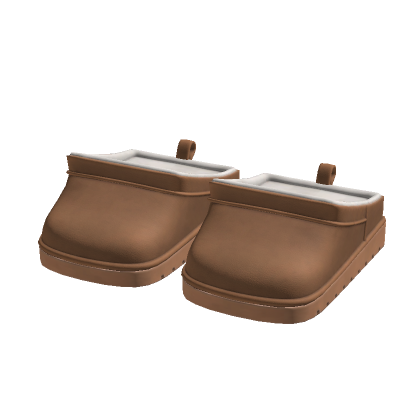3.0 Platform Slippers Brown Shoes Fluffy Boots Y2K thumbnail