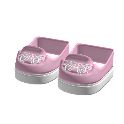 adorable pink sneakers