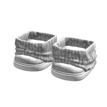 1.0 Boots Leg Warmers White Fur Slippers thumbnail