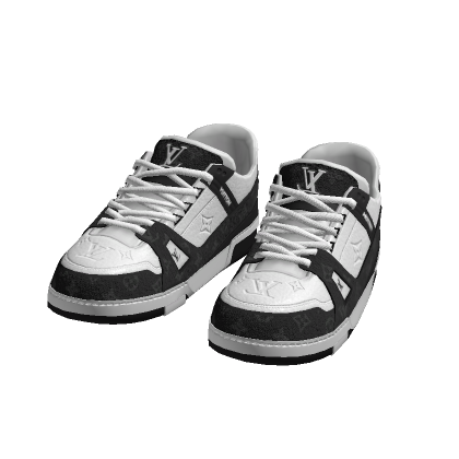 Louise V Black Trainers thumbnail