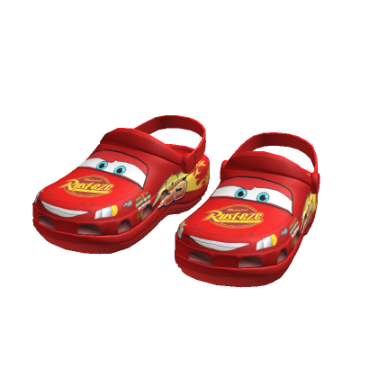 Lightning McQueen Crocs thumbnail