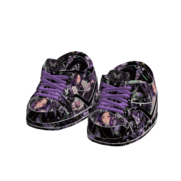 Shinobu Kocho Anime Girl Shoes