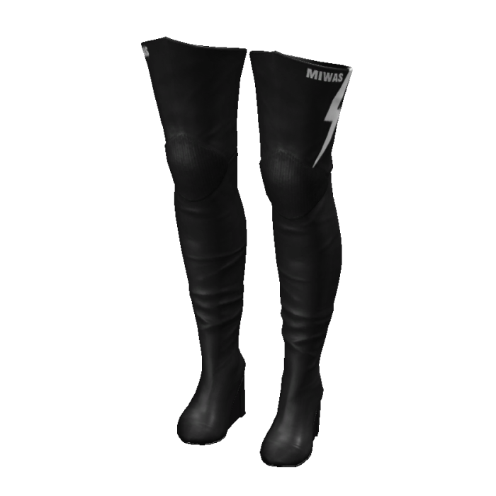 Black Street lightning boots