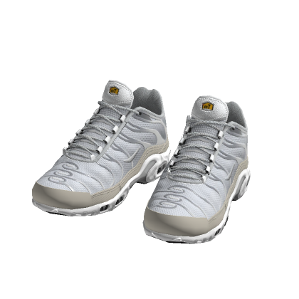 Triple White Designer Tn's Sneakers Tn Shoes thumbnail