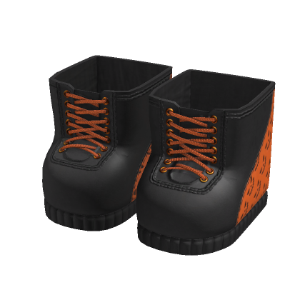Halloween Pumpkin Leather Boots [3.0]