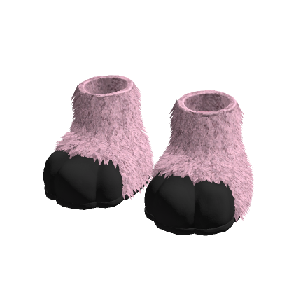 Fluffy Fur Leg Pink