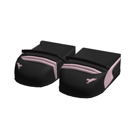Sporty Ballet Flats Speed Cat (Black Pink) thumbnail