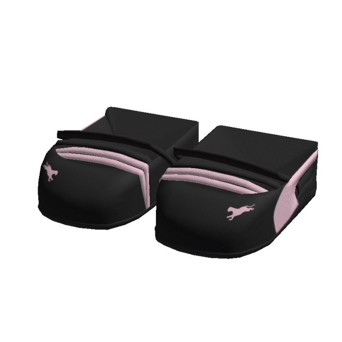 Sporty Ballet Flats Speed Cat (Black Pink)