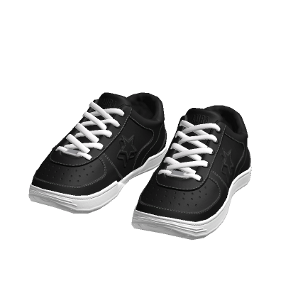 Basic Black Sneakers thumbnail