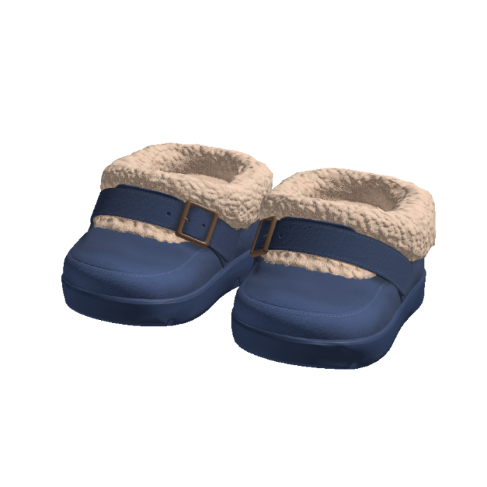 Blue Buckle Shoes 1.0