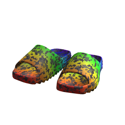 rainbow camo slides