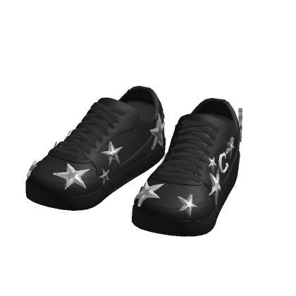 Coach Soho Sneakers Black Silver Roblox Exclusive thumbnail