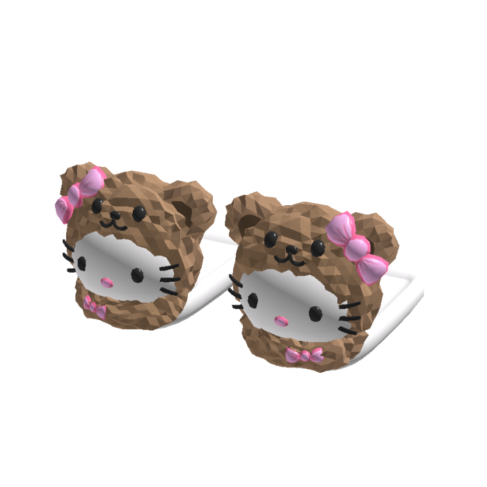 ♡ Cute Kitty Slippers