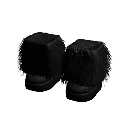 Gyaru Black Fur Shoes 3.0 thumbnail