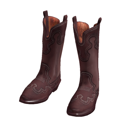 Vintage Y2K Brown Leather Western Cowgirl Boots