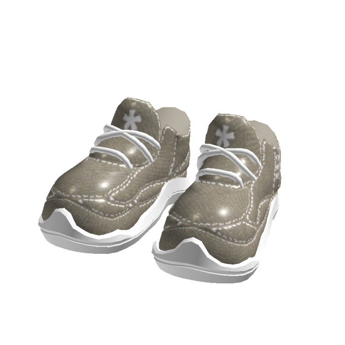 Side Steps Sneakers - Bone