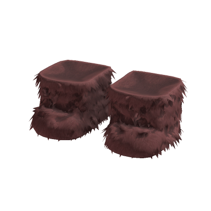 Y2K Fur Boots (Red) thumbnail