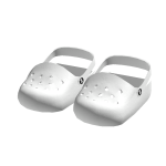 White Crocodilez Clogs