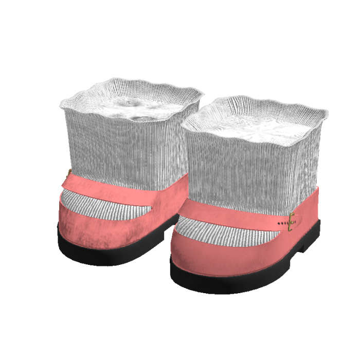 Suede Mary Janes in Pink