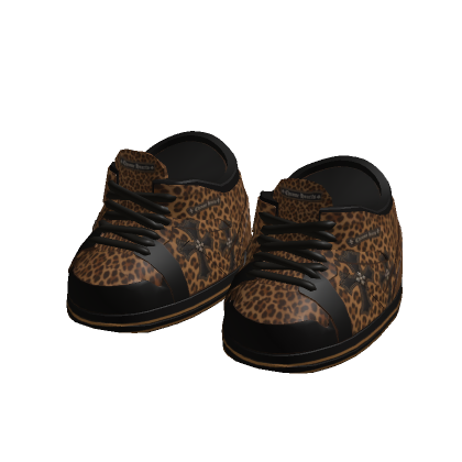 Chrome Hearts Boy Rig Shoes [ Leopard ]