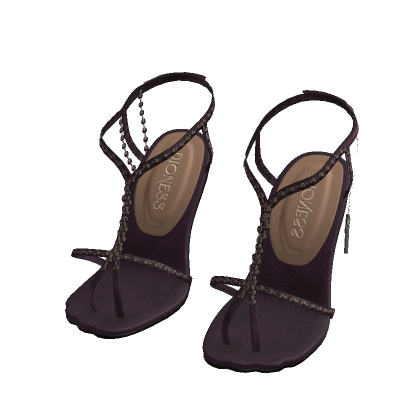 Mulberry Rosary Heels