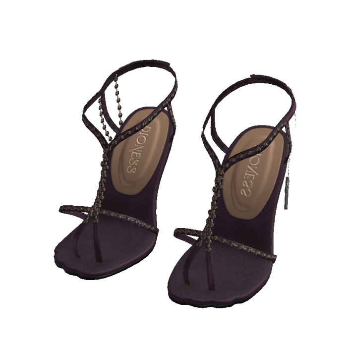 Mulberry Rosary Heels
