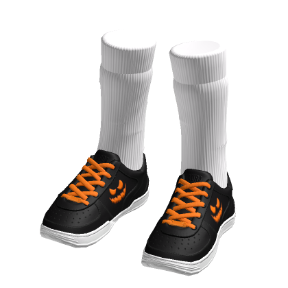 Halloween Sneakers with White Socks thumbnail