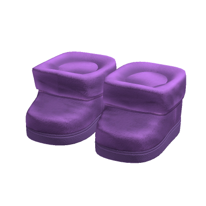 Purple Y2K Chunky Platform Boots 1.0