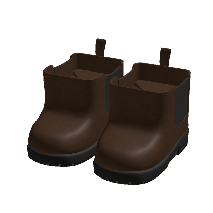 Polished Brown Chelsea boot