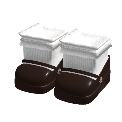 brown cutecore dolly mary janes w socks